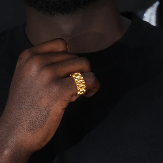 Gold Rugged Ring